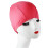 Bathing Hat Nylon Rose Red Waterproof Full Fit 2