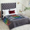Κουβέρτα Rainbow Pride Throw από μαλακή φανέλα 80x60 ίντσες 4