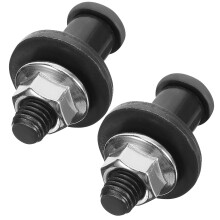 NICEXMAS Rear Tailgate Lock Striker Bolt Iron Pair