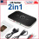 Bluetooth 5.0 Transmitter Receiver 2-in-1 Audio Adapter 2