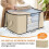 XiHAMA Foldable Clothes Storage Bags 6-Pack 2