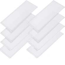 Magnetic Mesh Vent Cover White 10x4 Inch 8 Pieces