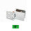 Glass Door Hinges Kit Single or Double-Sided Clamp Hardware 1