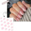 Short Square Press-On Nails French Tip Glossy 24-Pack 2