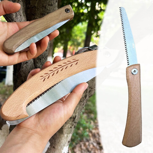 Steel Folding Hand Saw for Tree Trimming and Pruning 1