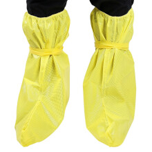 Bright Yellow Shoe Protectors Multilayer Breathable 1 Pair