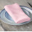 Pink Satin Napkins Washable 8 Pieces 1