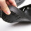 Hemoton anti-static slippers black indoor 1 pair 5