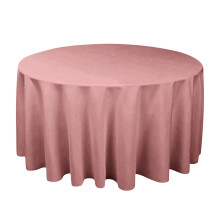 Watermelon Red Textured Round Tablecloth Water-Resistant 60