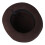 COMEET Western Top Hat Unisex Short-Brimmed Fedora 7