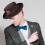 COMEET Western Top Hat Unisex Short-Brimmed Fedora 8