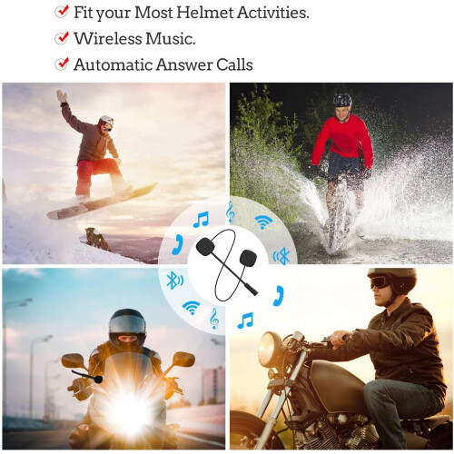Wireless Motorcycle Helmet Bluetooth Intercom 2