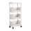 4-Tier Rolling Cart Large-Capacity Storage Trolley 2