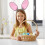 Pyaiiner Bunny Ears Headband for Baby Soft Easter Accessory 2