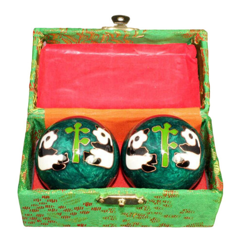 Baoding Massage Balls Set with Storage Box 2 Pieces 2