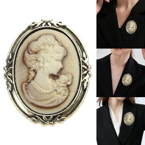 Καρφίτσα Queen Lady Pattern για γυναίκες με καρφίτσα πέτου 1