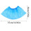 Plastic Rain Shoe Covers Blue 100 Pcs 3