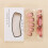French Tip Press-On Nails Short Square Glossy Leopard Print 4