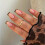 French Tip Press-On Nails Short Square Glossy Leopard Print 3