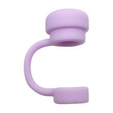 Silicone Straw Cap for Stanley Cup 0.67 in Light Purple