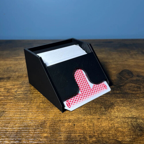 Card Dealing Shoe Dispenser with Discard Tray Portable 1