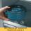 Microwave Safe Plastic Food Storage Container Round with 6