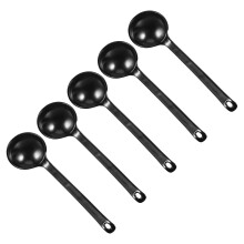 Topbathy porcelain soup spoon black 5 pcs