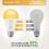 LED Bulbs A19 E26 3000K 500/1000/1500 lm 2-Pack 2
