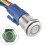 22mm自锁式按钮开关 110-220V 不锈钢带LED 1
