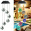 Solar Wind Chime Light LED Outdoor Decor 1 Piece 1
