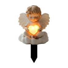 Eternal Light Garden Pile Waterproof Outdoor Decor 2D Design