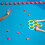Pool Game Set Foam Floats and Tossing Balls 6 pcs 7