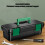 Toolbox Lockable Organizer Small Storage Case for Workshop 5