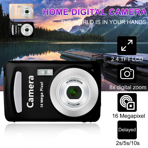 16MP Digital Camera with 2.4-inch Screen and 1280P Video 1
