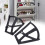 Loewten Shoe Rack Hinge Plastic Hollow 2-Layer Shelf 3