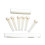 Acoustic Guitar Part 1 Ivory ABS Replacement Set 6