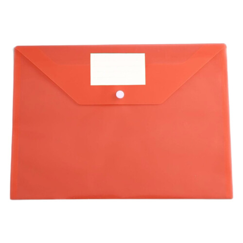 Polyethylene File Folders Letter Size with Label Pockets