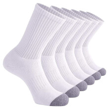 Men's Ankle Socks Athletic Cushioned Arch Compression 5 Pcs