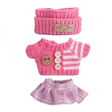 Luxury Doll Clothes Set for 17cm Dolls 3-Piece