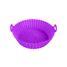 Silicone Baking Pan for Air Fryer Circular Non-Stick 1 Piece