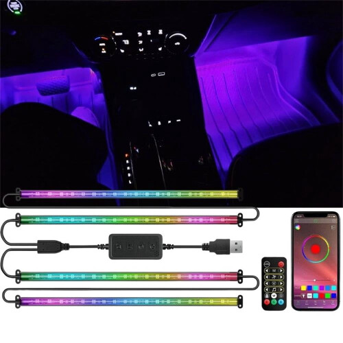 72-LED RGB USB Interior Strip Light 12V DC