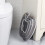 Collapsible Dish Basin with Drain Plug Gray S 6