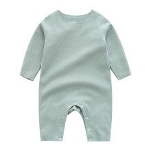 Baby Velvet Thermal One-Piece Pajamas Green 12-18M