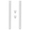 White Plastic Drawer Slides Heavy Duty 1 Set 8