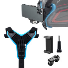 Motorcycle Helmet Chin Mount Bracket for GoPro Black