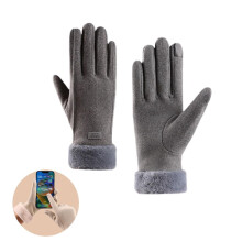 Women's Polyester Thermal Cycling Gloves Windproof with