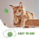 Cat Tree Post Replacement with Jute Rope Green 2 pcs 7