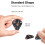 Guitar Pick Set Tree Mushroom Design 6 Pack 0.46mm 5