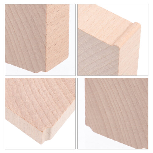 Wooden Train Bridge Supports 6 pcs Beech 2