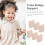 Wooden Train Bridge Supports 6 pcs Beech 4